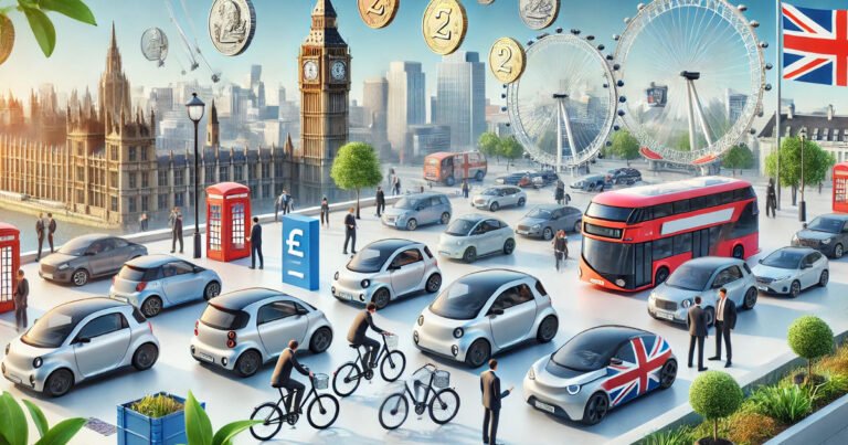 An infographic explaining UK Government Grants for Electric Vehicles, including available schemes and eligibility criteria.