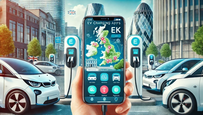 Shell Recharge offering fast and ultra-fast charging through EV Charging Apps in the UK for long-distance drivers.