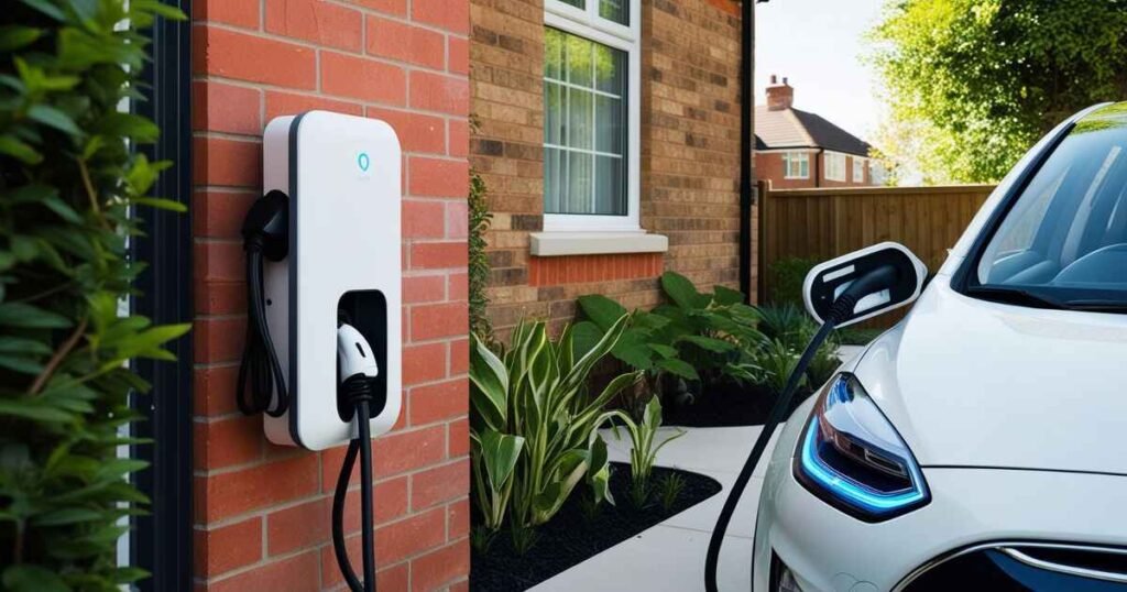 Maximizing EV Range through Smart Charging with dynamic load management and renewable energy integration in the UK