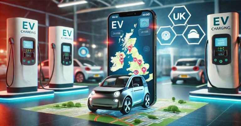 electric car charging setup